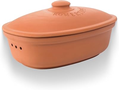 römertopf oval bread freshness pot 118 terracotta